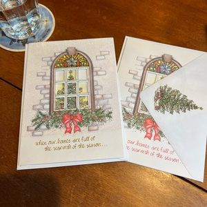 Assorted Christmas cards (6)